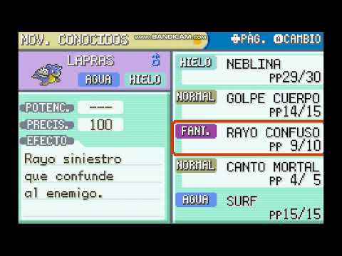 Lapras aprende surf