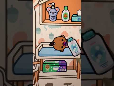 Aesthetic baby morning routine Toca boca