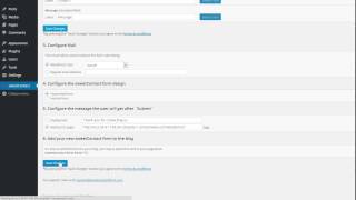 How to set-up WordPress Contact Form by sweet