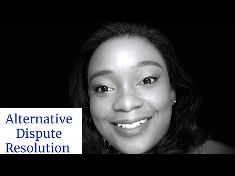 Alternative Dispute Resolution