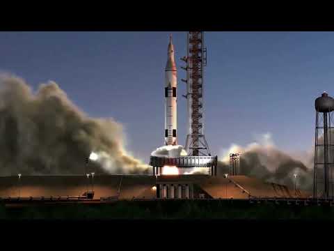 "Epic Space Launch Synced to Heart-Pounding Music"