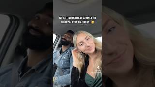 We got roasted at a Hinglish Pinglish comedy show 🤣🤣 #hinglish #pinglish #comedyshow #funny #desi