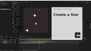 Create a Star in After Effects ✨ | Shape Tutorial