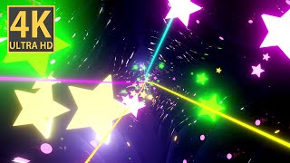 VJ Loop Neon bright Lights Abstract Background Video | VJ and DJ Loop Animation in 4K