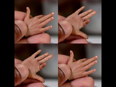 One Sixth scale hand painting steps