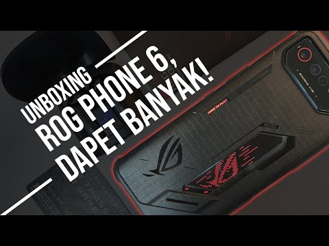 Unboxing ROG PHONE 6, DAPET BANYAK!!