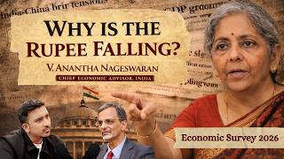 Global Chaos, Falling Rupee & India’s Economy | Economic Survey 2026| India’s Chief Economic Advisor