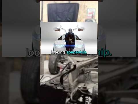 will.i.am Destroyed His Delorean To Make it a Spaceship 😳 #cars #will.i.am