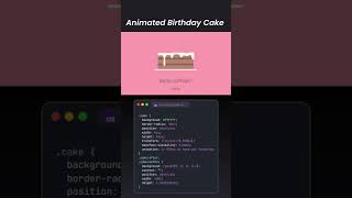 👉 “This Birthday Cake is 100% Code 🎂💻 (CSS Animation)” #FQ