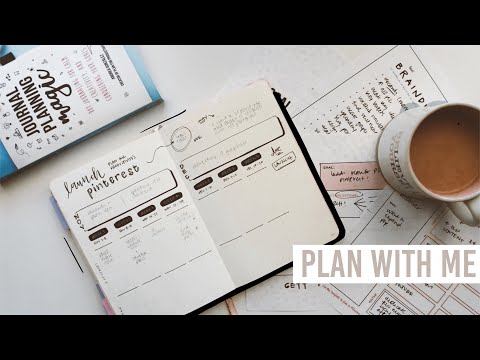Achieve Your Goals with this Planning Method | Simple guide to long term planning +template tutorial