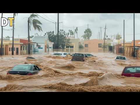 Devastating floods hit Mexico! Piedras Negras turned into lake,cars swept away!