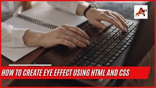 how to create eye effect using html and CSS #shorts #viralreel #htmlcodecreative #cssdesigns #Tech