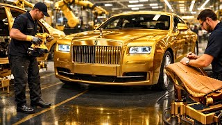 Inside the Rolls Royce Factory How the Solid Gold Phantom Is Built from Scratch
