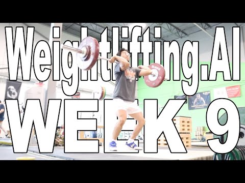 Weightlifting AI Week 9