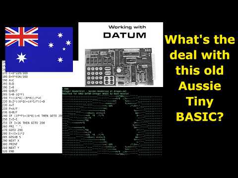A forgotten tiny BASIC from 1980s Australia
