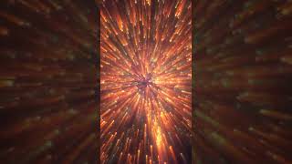 #Shorts Abstract Spiral Tunnel Of Flying Glowing Magical Whirl Particles Bokeh Circles Of Multicolor