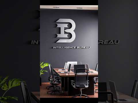 I+B logo design by illustrator 🎨#youtubeshorts #shorts #short #trending #viral #viralvideo
