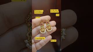 #earringscollection #freeshipping #svcollections #whatappno #9642330400