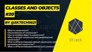 classes and objects in java - part2 #20