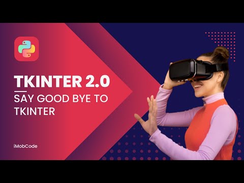Python New Package 2023 🥵🥵 || CustomTkinter in Python || iMobCode