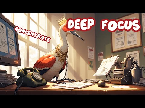 📢 Study & Work with AI Focus Music | Stay Productive | Pomodoro 45/10