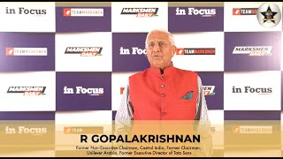 R. Gopalakrishnan on Leadership & Legacy