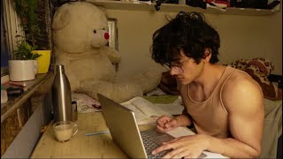 [18.12.25] Study with me [why he kindaaa.....tired?]