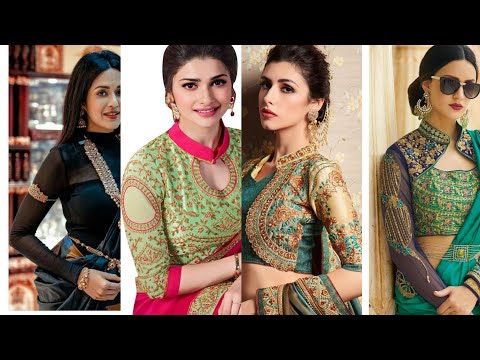 New & Trendy front and back  blouse designs | Latest Designer blouses collection| Blouse designs2020