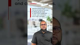 What is the role of machine learning in AI QA testing?