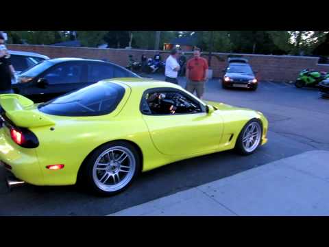 Yellow RX7 Woodward