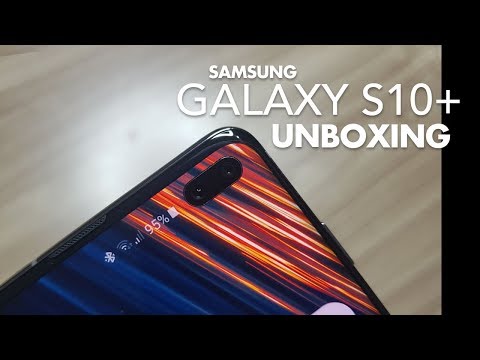 SAMSUNG GALAXY S10+ UNBOXING AND HANDS ON