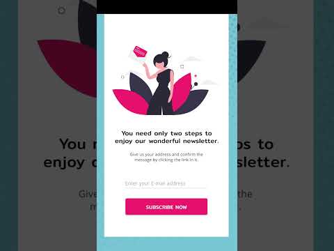 UI Day 26  Subscribe Form #uidesignlearning #dailyui #designchallenge #designcontest #uxdesign #tech