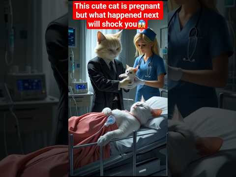 Pregnant Cute Cat😻 #cutecat #aicat #pregnantcat