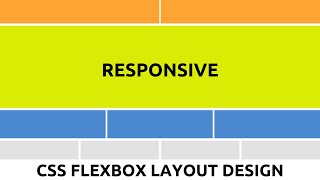 CSS Flexbox Responsive Layout Design In Hindi
