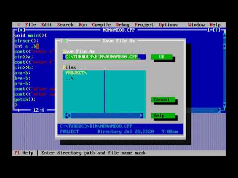 programs swap and compute area of a 3 sides triangle