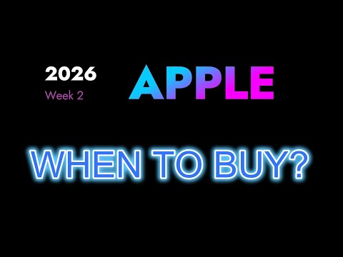 2026 Week#2 : APPLE (AAPL)  When to buy APPLE