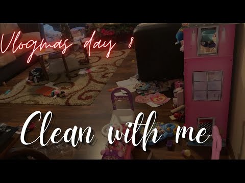 VLOGMAS DAY 8 | CLEAN WITH ME | DAILY VLOG