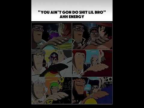 When One Piece characters humble each other's  #onepiece #onepiecememe #anime