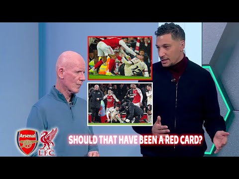 Dermot Gallagher Review Conor Bradley & Martinelli Incident | Is this a Red Card for Martinelli?