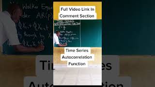 Time Series Autocorrelation Function #timeseries #timeseriesanalysis @content-academy