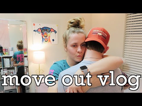 HECTIC MOVE OUT VLOG // unexpected college move out