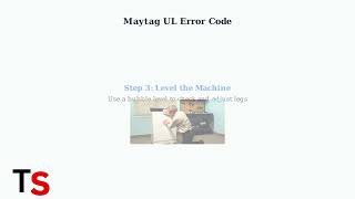 How To Fix Maytag Washer UL Error Code – Load Balance & Suspension Rod Solutions