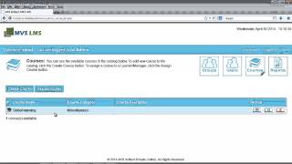 Create Course Using Admin Account