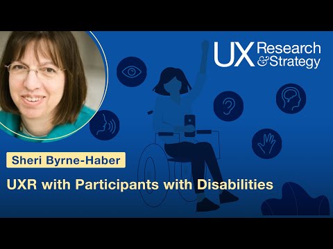 February 2023 Event - UXR with Participants with Disabilities