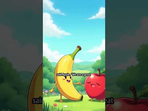 Fruit Friends. #stroytelling #kidslearningvideos #shorts