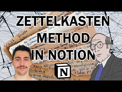 How to Take Smart Notes: Zettelkasten-Method in Notion | Simply Explained | Easy Template #SHORTS