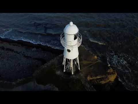 Black Nore Lighthouse at Portishead, UK.