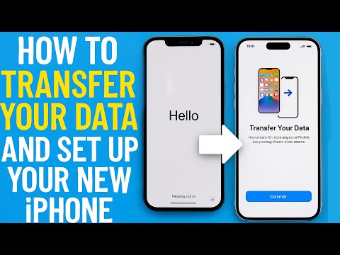 How to transfer your data and set up your new iPhone