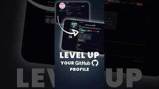 LEVEL UP your GitHub profile 🚀 #github #githubtutorial #developertools #coding