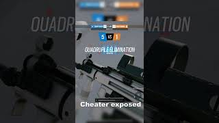Cheater exposed in R6 !